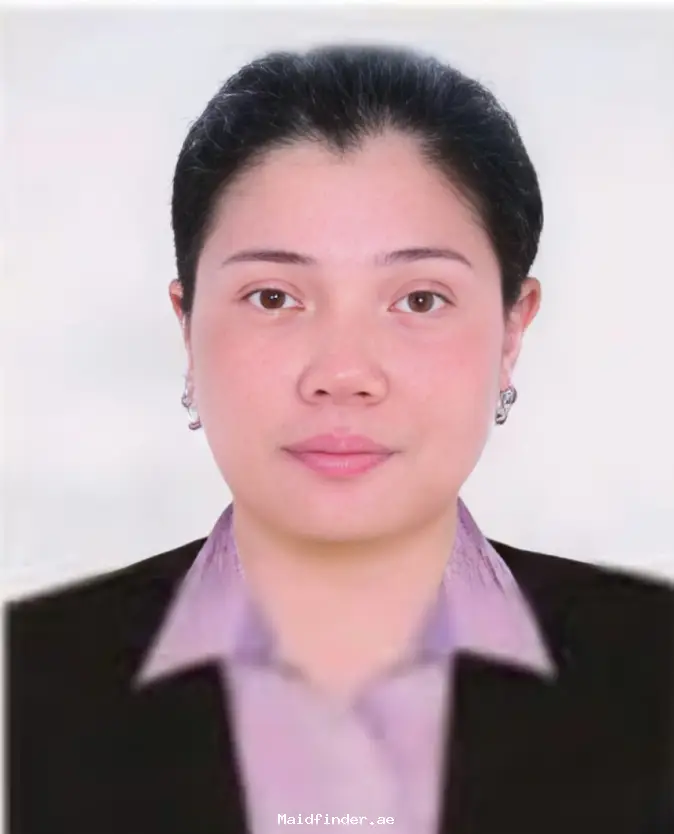 LYDAN M. FILIPINO FULL TIME NANNY AND MAID IN DUBAI