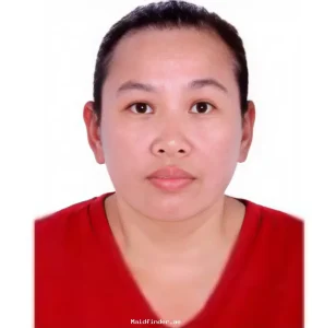 ROWENA R. FILIPINO FULL TIME LIVE OUT MAID AND NANNY IN ISTANBUL