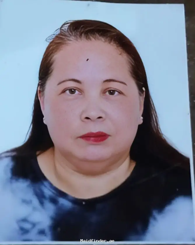 MARLYN C.| FILIPINO  MAID AND NANNY | 13 YEARS EXP. | DUBAI