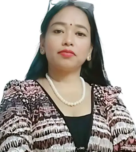 JANAKI S.|NEPALI FULL TIME LIVE OUT NANNY & COOK| OWN VISA|DUBAI