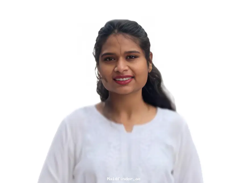 NISHA M. | INDIAN MADHYAPRADESH FULL TIME MAID & NANNY | OWN VISA |  DUBAI