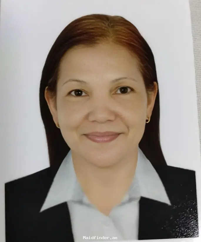 SYLVIA G. | FILIPINO LIVE-IN MAID AND NANNY | 5 YEARS EXP. | DUBAI