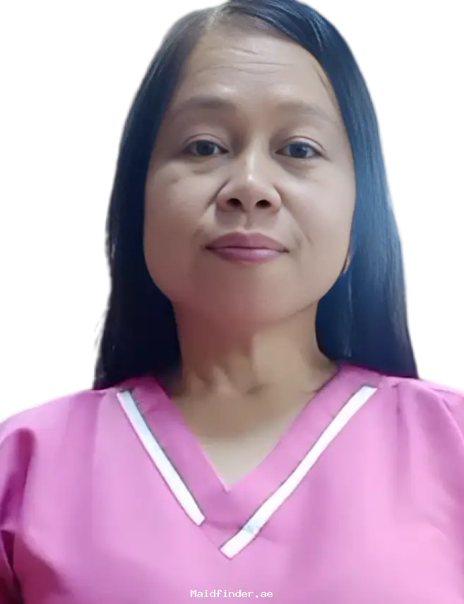 MARIA LOURDES A. | FILIPINO LIVE IN NANNY & MAID | 7 YEARS EXP | SHARJAH